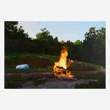 The Old Quarry by Justin McAllister, 2007, oil on canvas, sold Jun 2026