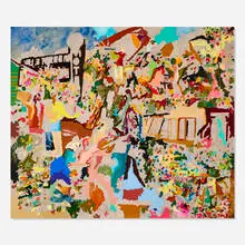 Cindy Phenix, Inarticulate Expectation of a Complete Silence, 2020, oil and pastel on linen