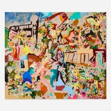 Cindy Phenix, Inarticulate Expectation of a Complete Silence, 2020, oil and pastel on linen