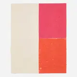 Ethan Cook, Two whites, pink, orange with yellow speckles