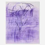 Jana Schröder, Spontacts L4, 2012, copying pencil and oil on canvas
