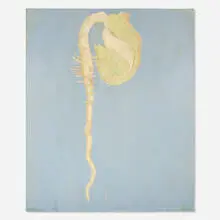 Buffie Johnson, Embryo, 1973, oil on canvas