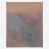 Ramiro Hernandez, Pearl Avenue, 2020, oil on canvas