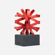 Édgar Negret, Sol, 1985, painted steel