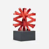 Édgar Negret, Sol, 1985, painted steel