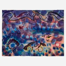 Keith Crown, Untitled, 1969, watercolor on paper