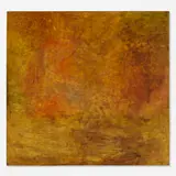 Ben Isquith, Brown Glaze Painting, 1955, oil on canvas