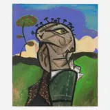 Jameson Green, Untitled, 2021, oil on Masonite