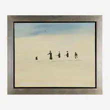 Marcel Dzama, I Hear a Army, 2004, acrylic on canvas