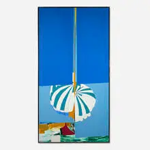Untitled (Parachute I) by Budd Hopkins, 1967, oil on canvas in artist's frame, sold Jun 2026