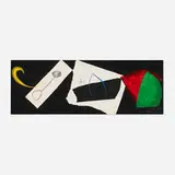 Untitled (from the Les pénalités de l’enfer ou les nouvelles Hébrides portfolio) by Joan Miró, 1974, lithograph in colors, sold Jun 2026