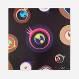 Jellyfish Eyes - Black 1 by Takashi Murakami, 2004, offset lithograph in colors, sold Jun 2026