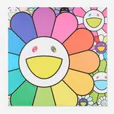 Poppin' Flowers by Takashi Murakami, 2021, offset lithograph in colors, sold Jun 2026