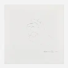 Bruce Nauman, Not Yet Titled, 2012, etching