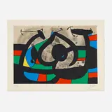 Untitled (from Le lézard aux plumes d'or series) by Joan Miró, 1971, lithograph in colors, sold Jun 2026