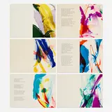 Paul Jenkins, Seeing Voice Welsh Heart, lithograph in colors