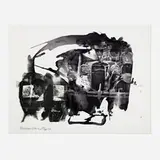 Robert Rauschenberg, Ruminations: John, 1999, photogravure in colors