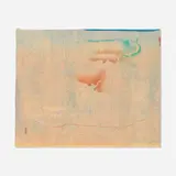 Helen Frankenthaler, Cedar Hill, 1983, woodcut in colors on light pink Mingei Momo