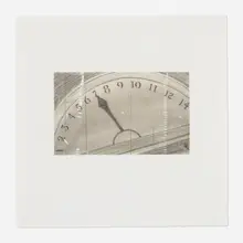 Ed Ruscha, Untitled (Elevator) (from the Cameo Cuts portfolio), 1992, lithograph in colors on BFK Rives