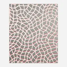 Yayoi Kusama, Infinity Nets (for Parkett no. 59), 2000, screenprint in colors on mirror