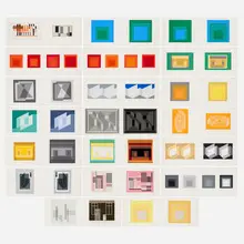 Josef Albers, Formulation : Articulation, 1972, screenprint in colors