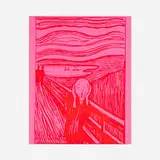 Andy Warhol, The Scream (After Edvard Munch), 1984, screenprint in colors on Lenox Museum Board