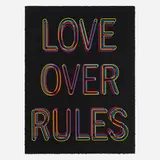 Hank Willis Thomas, Love Over Rules, 2020, screenprint in colors