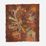 Roberto Sebastian Matta, New View, 1996, carborundum etching in colors on handmade paper