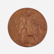 Augustus Saint-Gaudens, World's Columbian Exposition commemorative medal, 1893, bronze