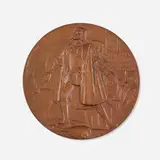 Augustus Saint-Gaudens, World's Columbian Exposition commemorative medal, 1893, bronze
