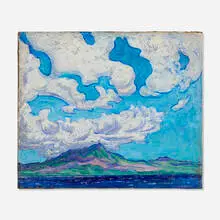 Grace Turnbull, Nevis, oil on canvas