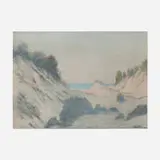 Joseph Trevitts, Untitled (Dunes), 1921, oil on canvas