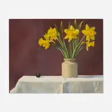 Charles William Yeiser, Daffodil, 1991, oil on canvas