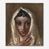 John Wesley Carroll, Zabelle, 1937, oil on canvas