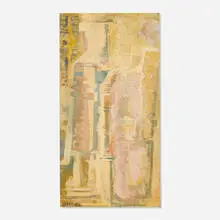 José Ignacio Sarasua, Abstract, 1961, mixed media on Masonite