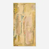 José Ignacio Sarasua, Abstract, 1961, mixed media on Masonite