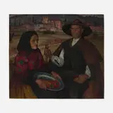 Rolf Stoll, Peasants of Segovia, 1926, oil on canvas