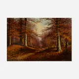 William McKendree Snyder, Untitled (Landscape), oil on canvas