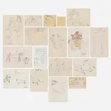 John Graham, Collection of seventeen drawings