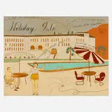 Harry Underwood, Holiday Isle, 2008, oil on board