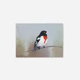 Astrid Preston, Spring Grosbeak, 2008, oil on canvas