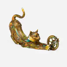 Nano Lopez, Catfish Lily, 2008, bronze with hand-applied patina; giclée print on canvas
