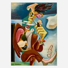 Harry Carlsson, The Miracle (No. 3), 1934, oil on canvas