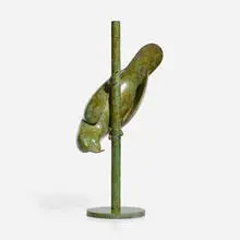 Geoffrey Dashwood, Amazon Parrot, c. 2015, patinated bronze
