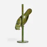 Geoffrey Dashwood, Amazon Parrot, c. 2015, patinated bronze