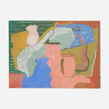 John Ferren, Untitled (Still Life), 1930, gouache on paper