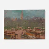 Henry Louis Scott, Untitled, oil on wood
