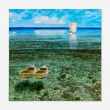 Tingbo Guang, Ocean Ecology, c. 1990, oil on canvas