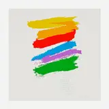 promise by Corita Kent, 1978, screenprint in colors, sold Jul 2025