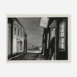 Rockwell Kent, Moby Dick, Chapter III (The Spouter-Inn), 1930, photolithograph